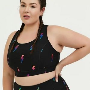 Torrid Lattice Back Wicking Sports Bra